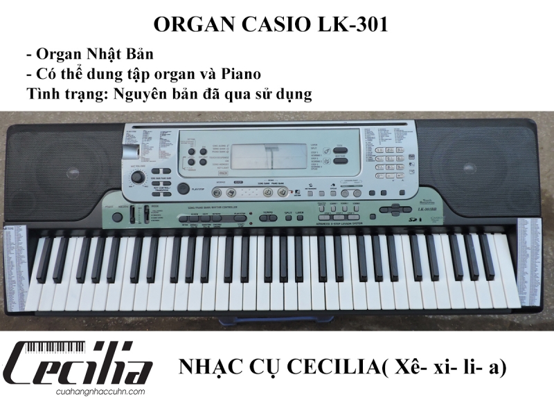 Organ Casio LK-301 | Organ Nhật cũ
