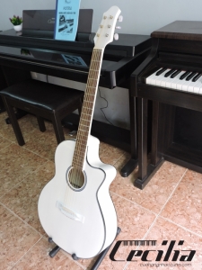 Đàn Guitar acoustic màu trắng CA-02