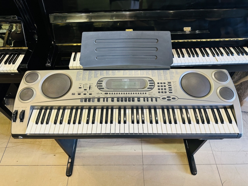 Đàn Organ Casio WK 76 phím - 2 bend luyến mới 98%