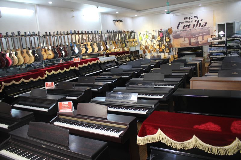 Dạy piano tại Hà Nội, lớp học piano tại Hoàng Mai